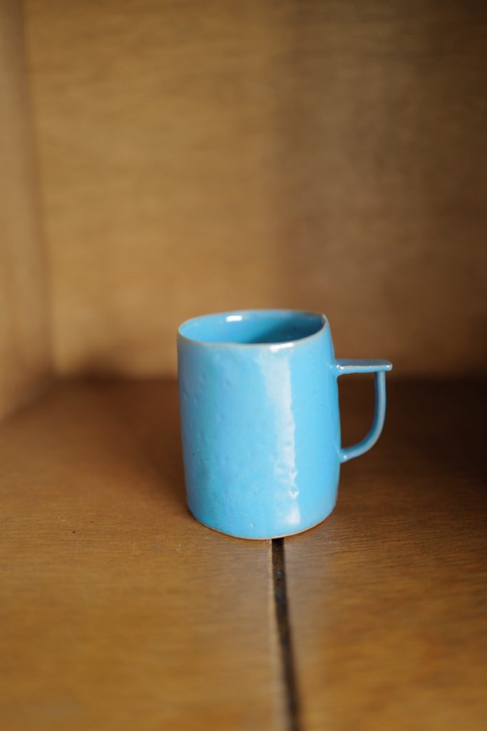 teto ceramics ／石井啓一　マグカップ（大）（トルコブルー）