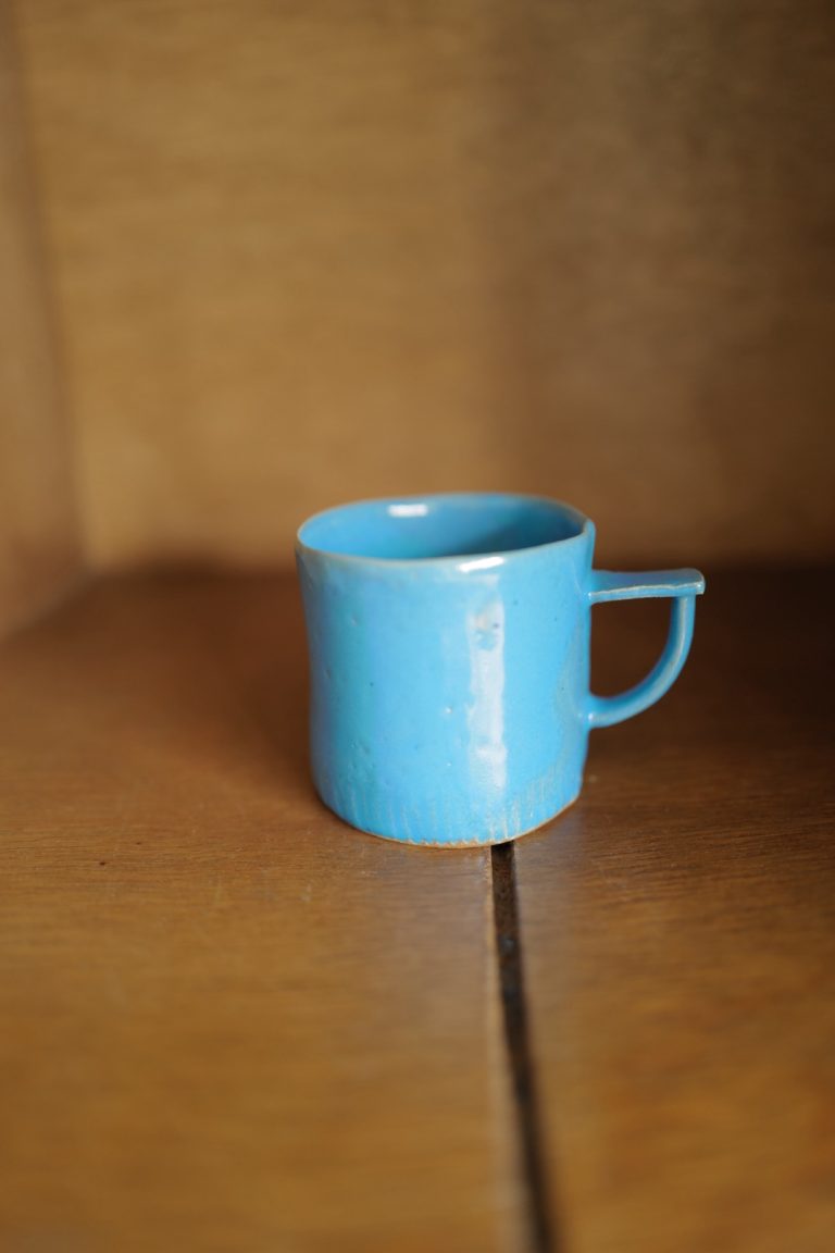 teto ceramics ／石井啓一　マグカップ（小）（トルコブルー)